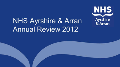 IFDNRG webcasted the Annual Review forNHS Ayrshire & Arran